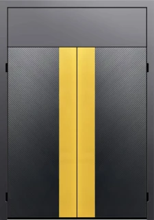 Эмаль с фрезеровкой Ral 9005 Combo 06 ДСФ